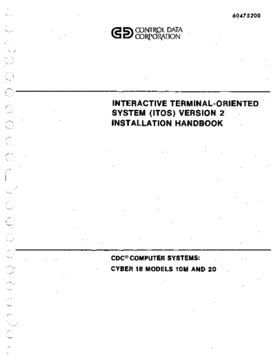 cdc 60475200G ITOS Version 2 Installation Handbook Jan82  . Rare and Ancient Equipment cdc 1700 msos 60475200G_ITOS_Version_2_Installation_Handbook_Jan82.pdf