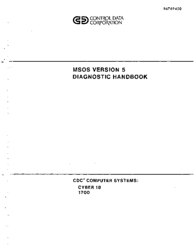 cdc 96769450B MSOS Version 5 Diagnostic Handbook Oct77  . Rare and Ancient Equipment cdc 1700 msos 96769450B_MSOS_Version_5_Diagnostic_Handbook_Oct77.pdf