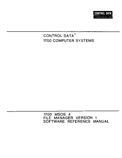 cdc 39520600A MSOS 4 File Manager Apr74  . Rare and Ancient Equipment cdc 1700 msos 39520600A_MSOS_4_File_Manager_Apr74.pdf
