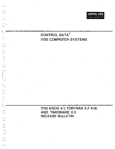 cdc 39520800B MSOS 4.1 Release Bulletin Apr75  . Rare and Ancient Equipment cdc 1700 msos 39520800B_MSOS_4.1_Release_Bulletin_Apr75.pdf