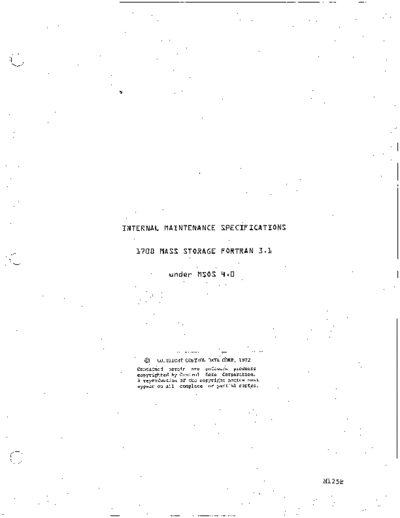 cdc M125B MSOS 4.0 FORTRAN 3.1 IMS 1972  . Rare and Ancient Equipment cdc 1700 msos M125B_MSOS_4.0_FORTRAN_3.1_IMS_1972.pdf
