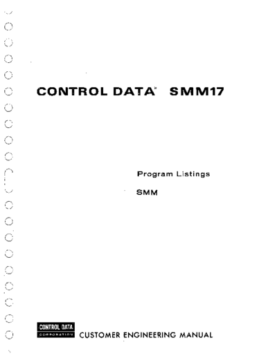 cdc 60411400C SMM17 Program Listings SMM Feb75  . Rare and Ancient Equipment cdc 1700 smm17 60411400C_SMM17_Program_Listings_SMM_Feb75.pdf
