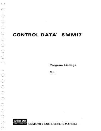 cdc 60411300C SMM17 Program Listings QL Feb75  . Rare and Ancient Equipment cdc 1700 smm17 60411300C_SMM17_Program_Listings_QL_Feb75.pdf