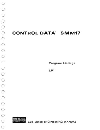 cdc 60221200F SMM17 Program Listings LP1 Feb75  . Rare and Ancient Equipment cdc 1700 smm17 60221200F_SMM17_Program_Listings_LP1_Feb75.pdf