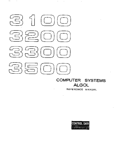 cdc 60134800 ALGOL refMan Feb66  . Rare and Ancient Equipment cdc 3x00 24bit 60134800_ALGOL_refMan_Feb66.pdf