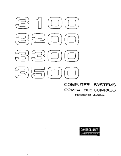 cdc 60174000A Compatible Compass Apr67  . Rare and Ancient Equipment cdc 3x00 24bit 60174000A_Compatible_Compass_Apr67.pdf