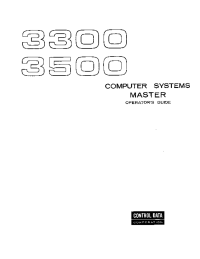 cdc 60178600 MASTER OperatorsGuide Apr67  . Rare and Ancient Equipment cdc 3x00 24bit 60178600_MASTER_OperatorsGuide_Apr67.pdf