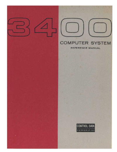 cdc 60028200L 3400 SysRef Mar67  . Rare and Ancient Equipment cdc 3x00 48bit 60028200L_3400_SysRef_Mar67.pdf