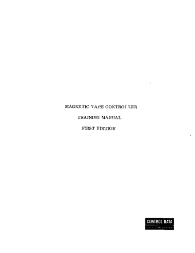 cdc 60239200A MagtapeTrainingMan Sep70  . Rare and Ancient Equipment cdc 3x00 periph 60239200A_MagtapeTrainingMan_Sep70.pdf