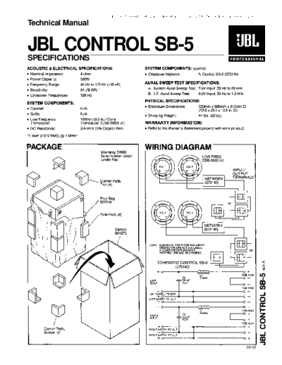 JBL hfe jbl control sb-5 technical manual  en  JBL Audio Control SB5 hfe_jbl_control_sb-5_technical_manual _en.pdf