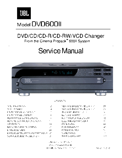 JBL hfe jbl dvd600 ii service en  JBL Audio DVD600 hfe_jbl_dvd600_ii_service_en.pdf