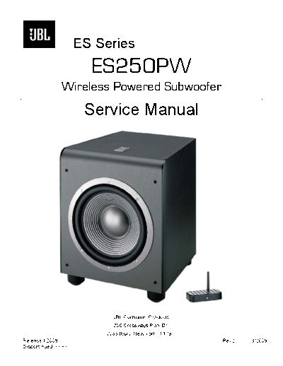 JBL ES250PW sm  JBL Audio ES250PW ES250PW_sm.pdf