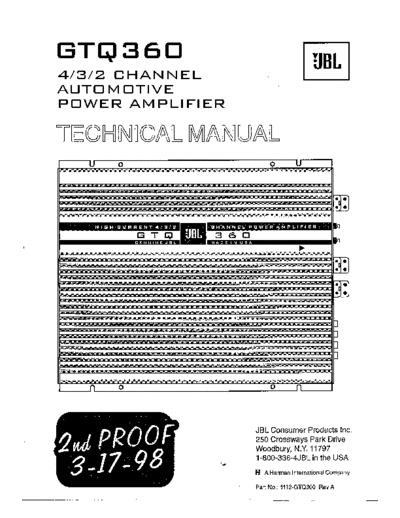 JBL gtq360  JBL Audio GTQ360 gtq360.pdf