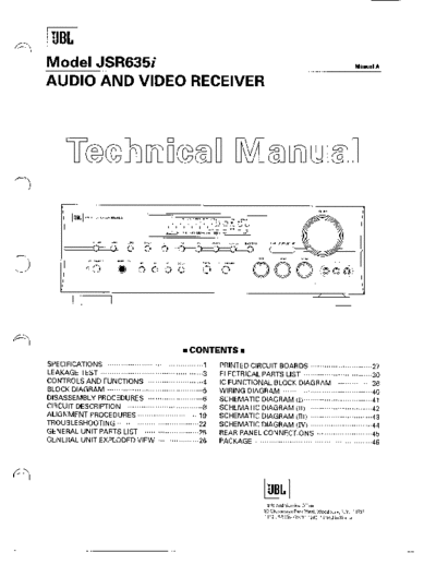 JBL hfe   jsr-635i service en  JBL Audio JSR-635 hfe_jbl_jsr-635i_service_en.pdf