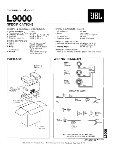 JBL hfe   l9000 technical en  JBL Audio L9000 hfe_jbl_l9000_technical_en.pdf