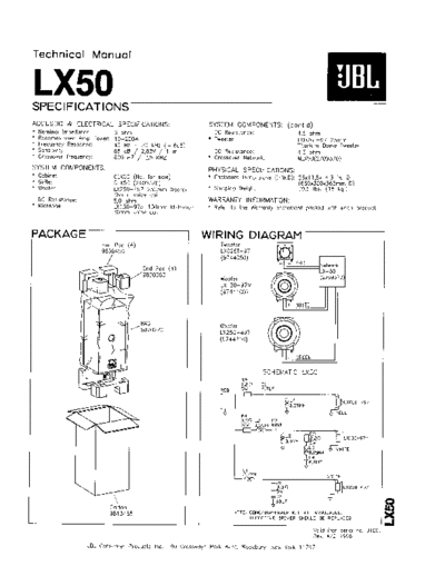 JBL hfe   lx50 technical manual en  JBL Audio LX50 hfe_jbl_lx50_technical_manual_en.pdf