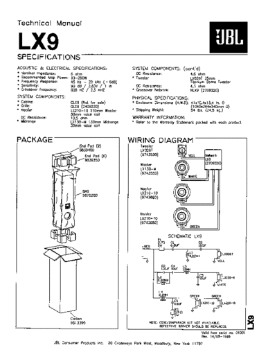 JBL hfe   lx9 technical manual en  JBL Audio LX9 hfe_jbl_lx9_technical_manual_en.pdf