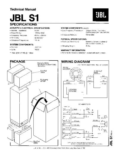 JBL hfe jbl s1 technical manual en  JBL Audio S1 hfe_jbl_s1_technical_manual_en.pdf