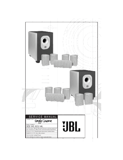 JBL scs140--scs146 service manual  JBL Audio SUB140-230 scs140--scs146_service_manual.pdf