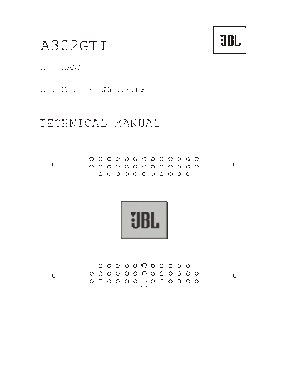 JBL a302gti sm 183  JBL Audio a302gti a302gti_sm_183.pdf