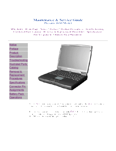 COMPAQ 1660  COMPAQ Note book 1660.pdf