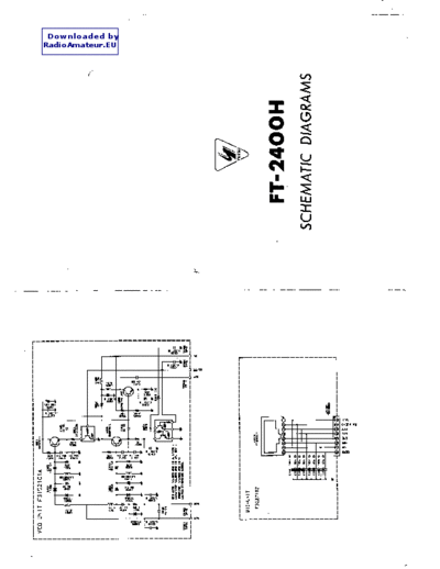 YAESU FT2400H sch  YAESU FT2400H_sch.pdf