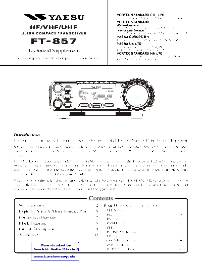 YAESU FT857  YAESU FT857.pdf