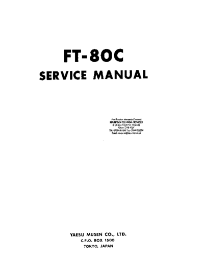 YAESU FT80C  YAESU FT80C.pdf