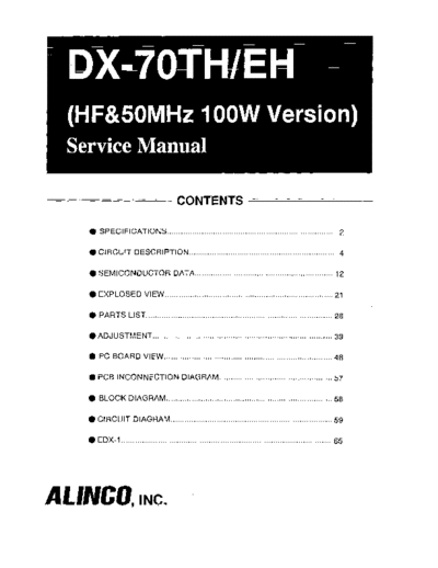 ALINCO dx70TH SM  ALINCO dx70TH_SM.pdf