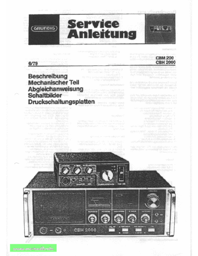 Grundig cbh2000 abgleich service  Grundig cbh2000_abgleich_service.pdf