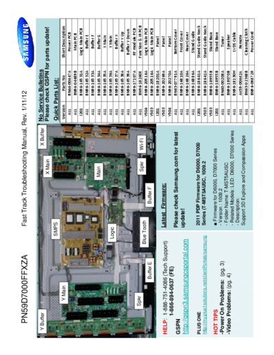 Samsung Samsung PN59D7000FFXZA fast track guide [SM]  Samsung Monitor Samsung_PN59D7000FFXZA_fast_track_guide_[SM].pdf