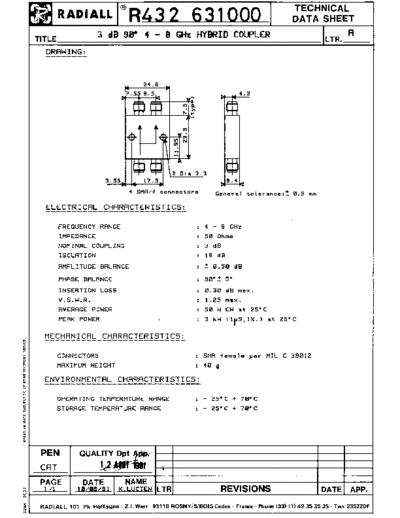 Radiall R432631000EN  . Rare and Ancient Equipment Radiall R432631000EN.pdf