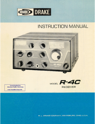 Drake R-4C user  . Rare and Ancient Equipment Drake Drake_R-4C_user.pdf