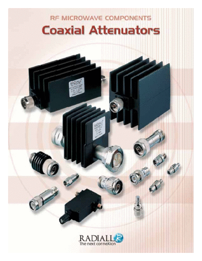 Radiall Attenuators  . Rare and Ancient Equipment Radiall Attenuators.pdf