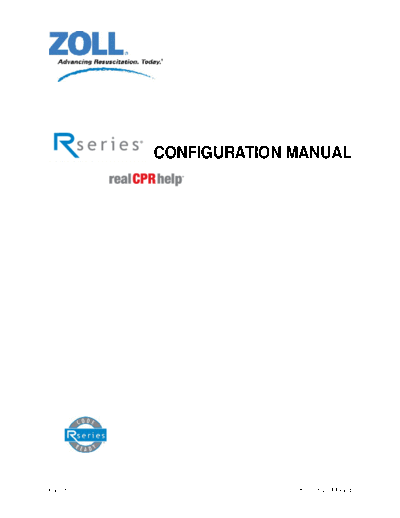 . Various Zoll R-Series - Configuration guide  . Various Defibrillators and AEDs Zoll_R-Series_-_Configuration_guide.pdf