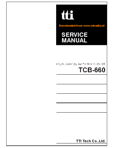 TTI Service Manual TTI TCB-660 ENG  . Rare and Ancient Equipment TTI Service_Manual_TTI_TCB-660_ENG.pdf