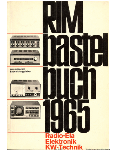 RIM RIM-Bastelbuch-1965  . Rare and Ancient Equipment RIM RIM-Bastelbuch-1965.pdf