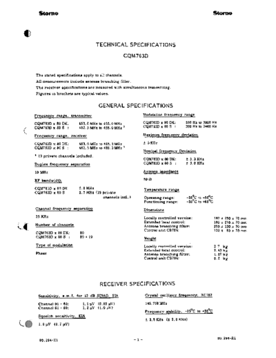 STORNO Storno CQM763D (low quality)  . Rare and Ancient Equipment STORNO Storno CQM763D (low quality).pdf