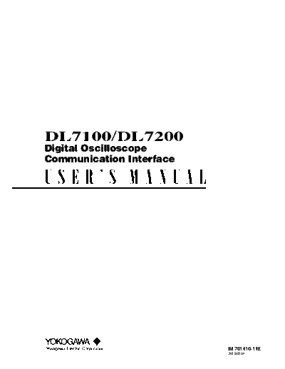 Yokogawa yokogawa dl7100 7200 communications interface  . Rare and Ancient Equipment Yokogawa yokogawa_dl7100_7200_communications_interface.pdf