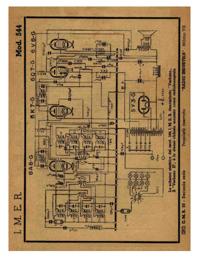 IMER 544 Verbano alternate  . Rare and Ancient Equipment IMER IMER 544 Verbano alternate.pdf