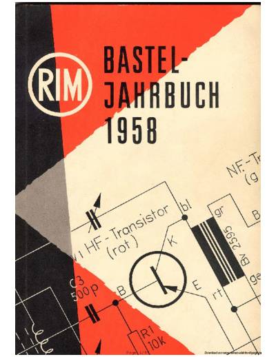 RIM RIM-Bastelbuch-1958  . Rare and Ancient Equipment RIM RIM-Bastelbuch-1958.pdf