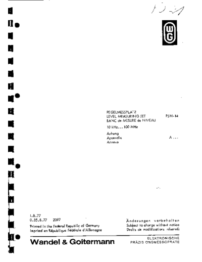 WG PSM-14 Anhang  . Rare and Ancient Equipment WG PSM-14 Anhang.pdf