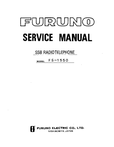 furuno furuno fs1550 radiotelephone serv man sch pdf  . Rare and Ancient Equipment furuno furuno_fs1550_radiotelephone_serv_man_sch_pdf.pdf