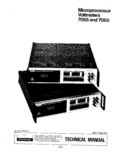 SOLARTRON SOLATRON 7055 252C 7065 Operation  . Rare and Ancient Equipment SOLARTRON SOLATRON 7055_252C 7065 Operation.pdf