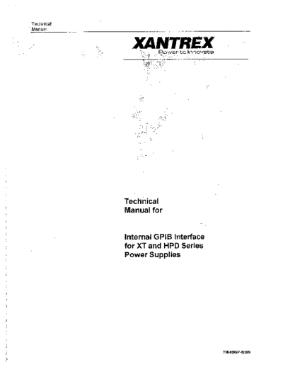 SORENSEN XANTREX  XTS7-6 Technical  . Rare and Ancient Equipment SORENSEN XANTREX  XTS7-6 Technical.pdf