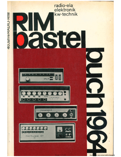 RIM RIM-Bastelbuch-1964  . Rare and Ancient Equipment RIM RIM-Bastelbuch-1964.pdf