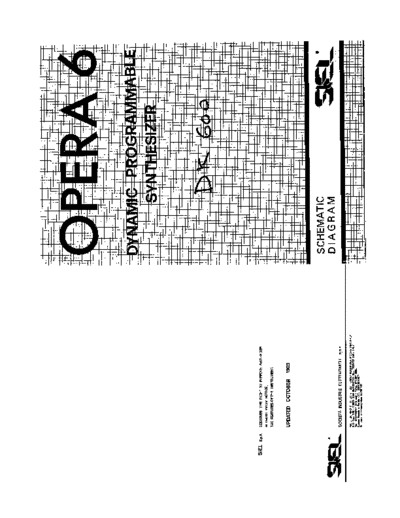 Siel opera6schematics  . Rare and Ancient Equipment Siel SIEL opera6schematics.pdf