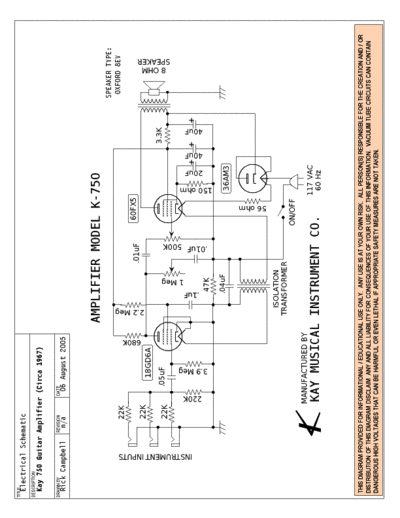 KAY kay 750  . Rare and Ancient Equipment KAY kay_750.pdf