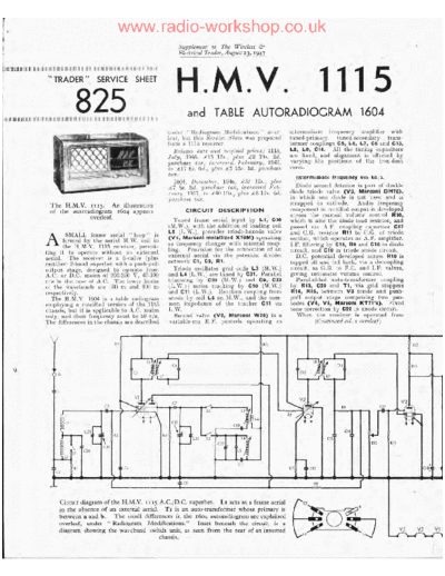 HMV hmv-1115  . Rare and Ancient Equipment HMV hmv-1115.pdf