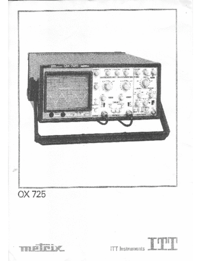 Metrix ox725  . Rare and Ancient Equipment Metrix ox725.pdf